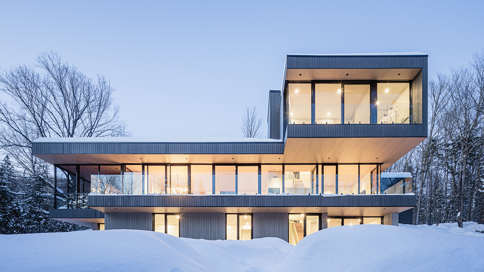Construction Metric: maison chalet neuve architecte - Val-Morin